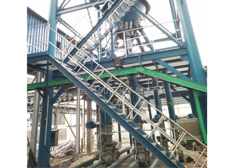 冠德消石灰氣力噴射輸送泵現(xiàn)場(chǎng)